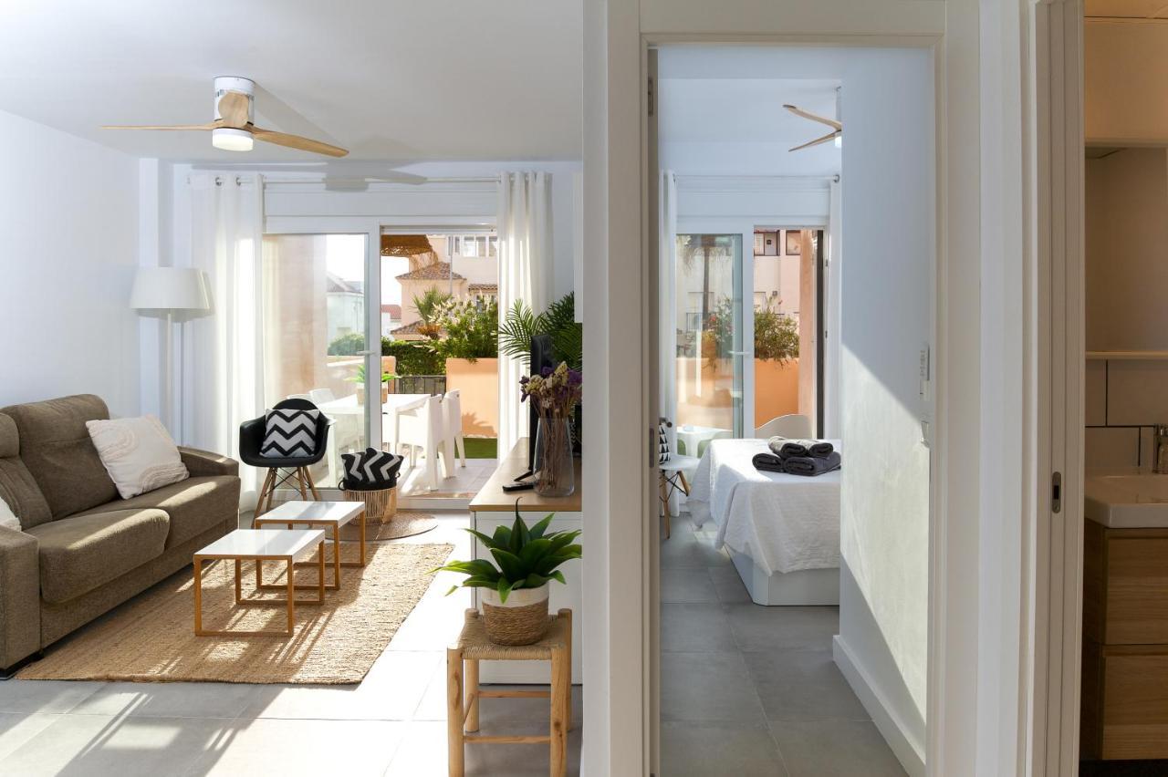 Surf Apartment - Wifi - Parking - Swimming Pool - Patio - Garden Tarifa Exteriér fotografie